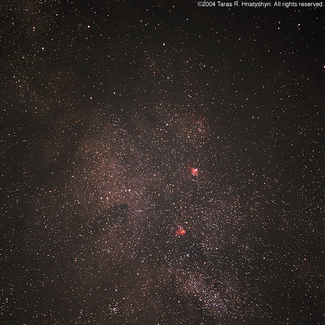 Eagle and Omega Nebulas.