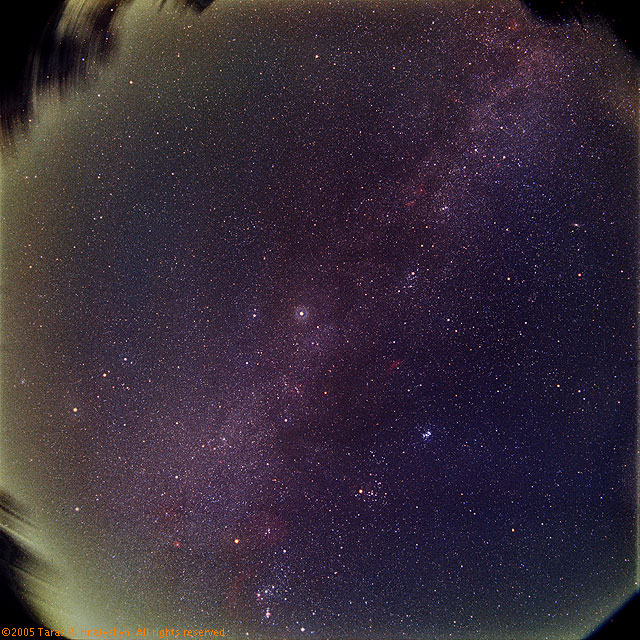 Frosty Winter Milky Way.